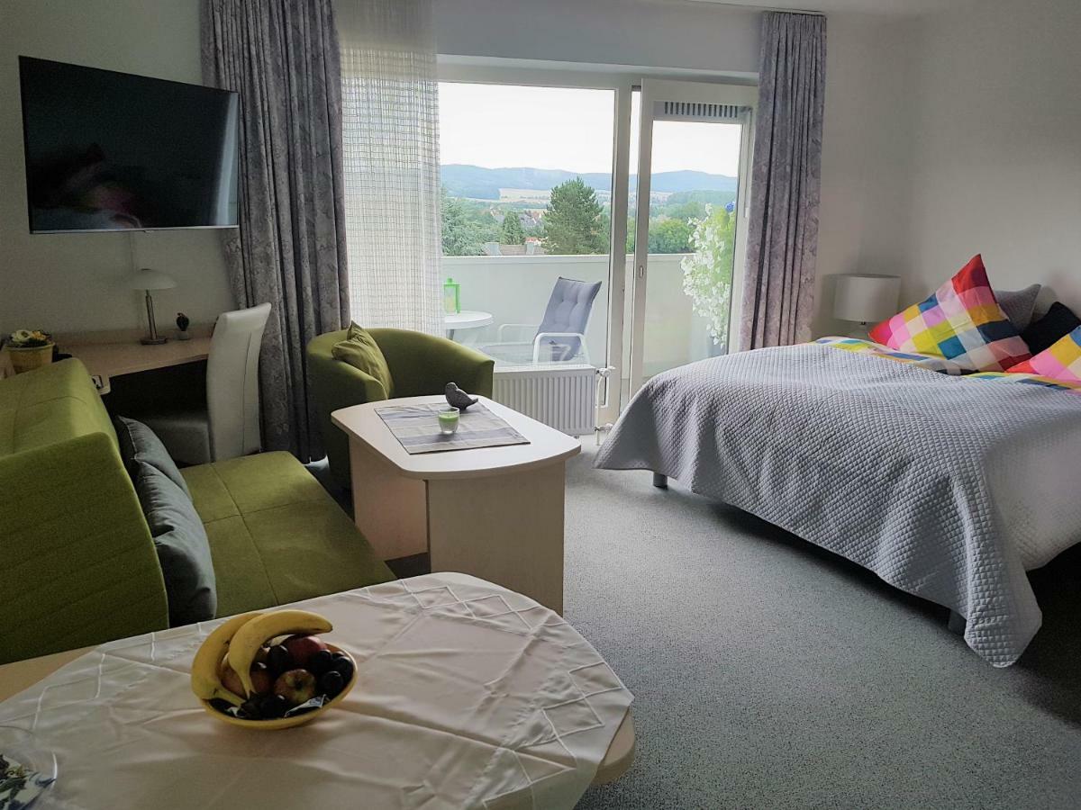 Studio Mit Schoener Aussicht Bad Rothenfelde Exteriör bild